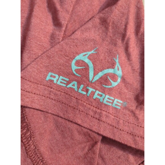 Realtree Property Of Maroon T-Shirt Women’s 1X Outdoor Hunting Camo Graphic Tee - Picture 3 of 8